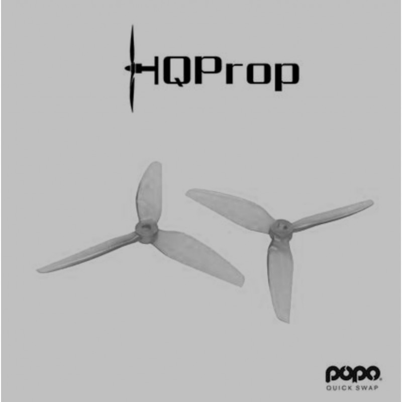 2CW+2CCW Poly Carbonate HQProp Durable Prop POPO 5.1X4.6X3 Light Red 