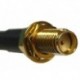 RP-SMA plug to socket SMA RG402 Semi-rigid Cable