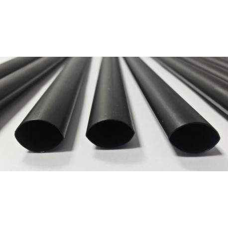 Heat shrink tube 2: 1 9.5 / 4.8mm black